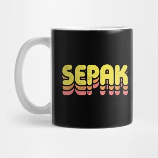 Retro Sepak Takraw Mug